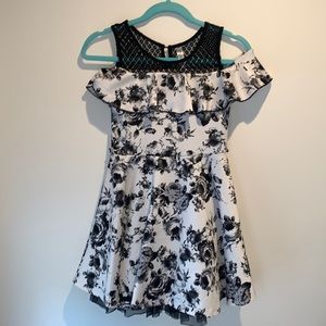 Beautees girls floral dress size 12